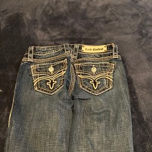 Women’s Rock Revival jeans.